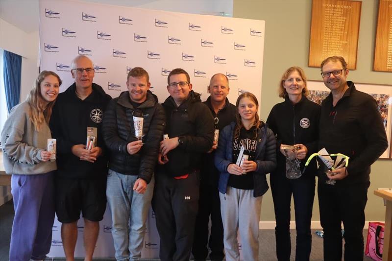 The winning teams in the Wayfarer Craftinsure National Circuit Open at Blackwater - photo © Zoe Nelson, BSC