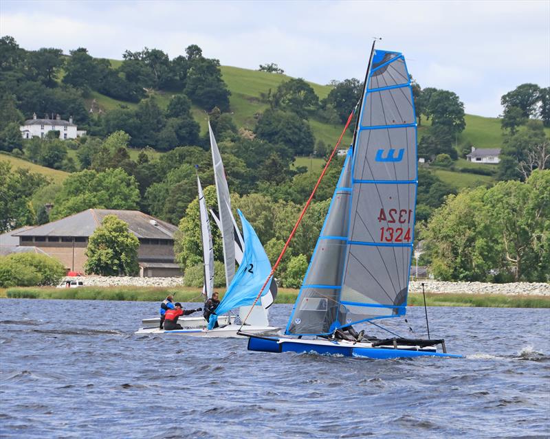 Bala Long Distance weekend 2024 photo copyright John Hunter taken at Bala Sailing Club and featuring the Weta class