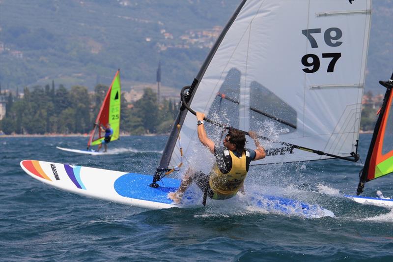 The Windsurfer class at European Championships - photo © Elena Giolai