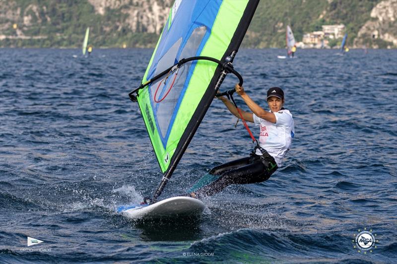 European Windsurfer Championships 2024 final day photo copyright Elena Giolai taken at Circolo Surf Torbole and featuring the Windsurfing class