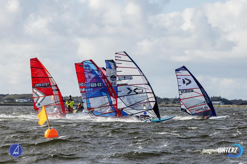 2024 IFCA Grand Slam Fin Slalom Worlds at Hvide Sande, Denmark photo copyright @ilostawavein79 and @jcwindsurf taken at  and featuring the Windsurfing class