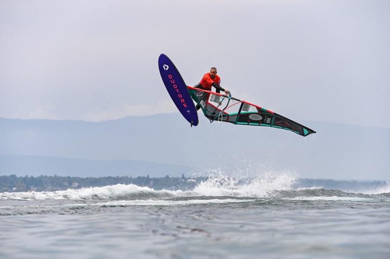 George Grisley on one of his first runs - 2024 Freestyle Pro Tour Geneva - photo © PROtography Official