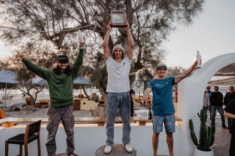 The 2024 Men's Freestyle Pro Tour podium! - 2024 FPT Naxos - photo © PROtography Official