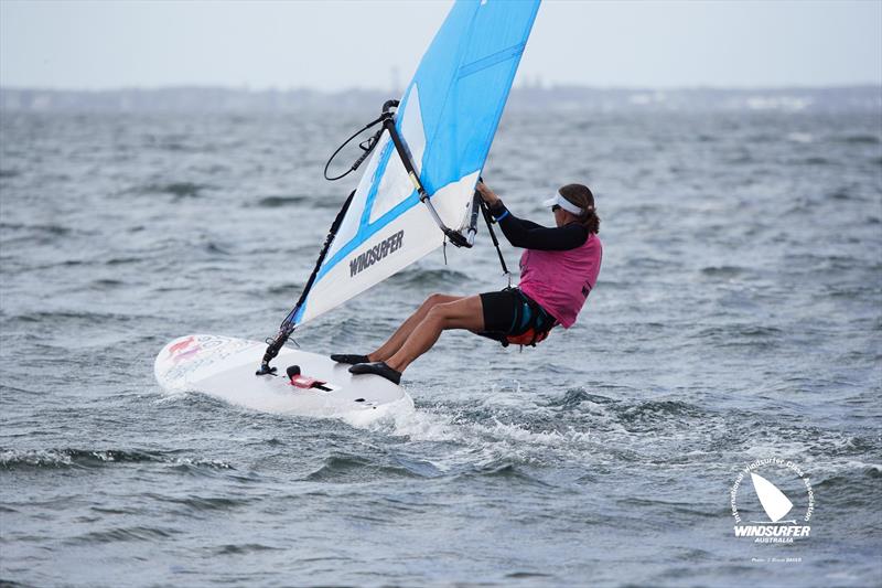 Vaikobi Windsurfer Class Australian National Championships - Day 2 photo copyright Shane Baker taken at Toronto Amateur Sailing Club and featuring the Windsurfing class