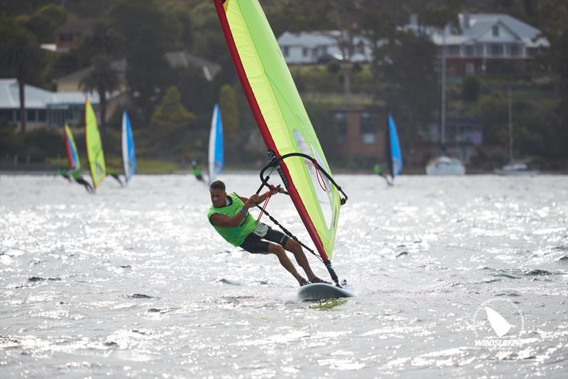 Vaikobi Windsurfer Class Australian National Championships - Day 2 photo copyright Shane Baker taken at Toronto Amateur Sailing Club and featuring the Windsurfing class