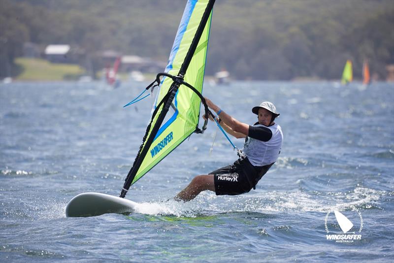 Vaikobi Windsurfer Class Australian National Championships - Day 2 photo copyright Shane Baker taken at Toronto Amateur Sailing Club and featuring the Windsurfing class