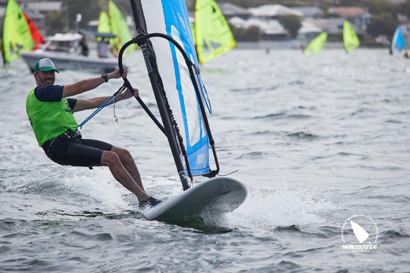 Vaikobi Windsurfer Class Australian National Championships - Day 2 photo copyright Shane Baker taken at Toronto Amateur Sailing Club and featuring the Windsurfing class