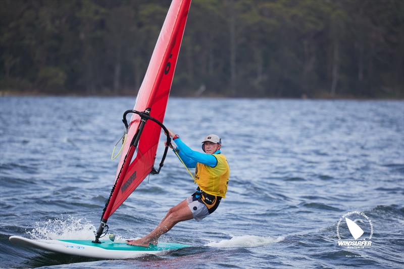 Vaikobi Windsurfer Class Australian National Championships - Day 2 photo copyright Shane Baker taken at Toronto Amateur Sailing Club and featuring the Windsurfing class