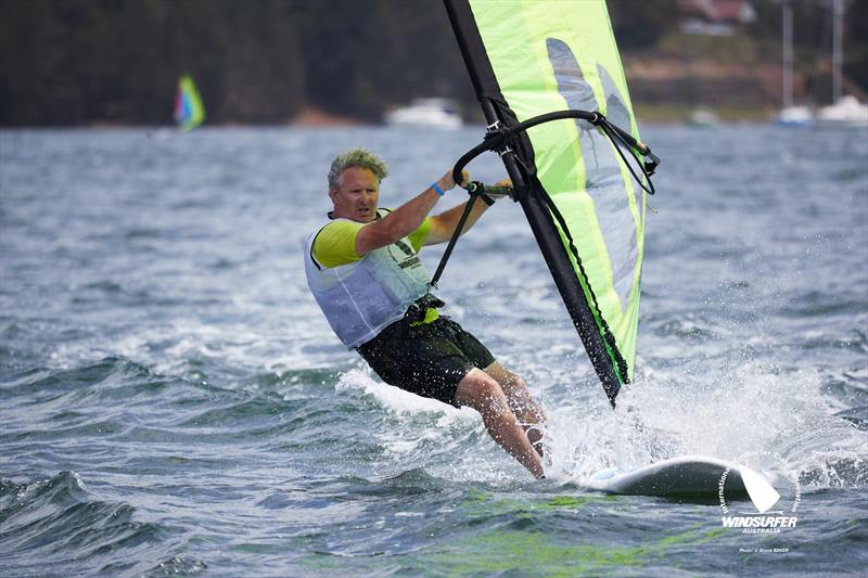 Vaikobi Windsurfer Class Australian National Championships - Day 2 photo copyright Shane Baker taken at Toronto Amateur Sailing Club and featuring the Windsurfing class