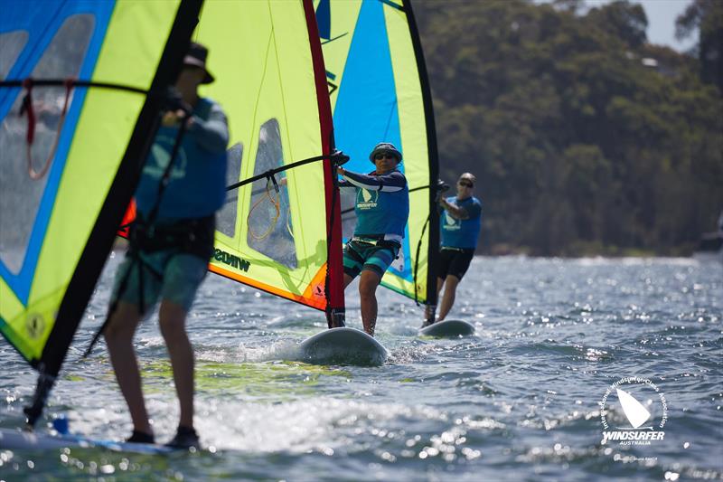 Vaikobi Windsurfer Class Australian National Championships day 4 photo copyright Shane Baker taken at Toronto Amateur Sailing Club and featuring the Windsurfing class