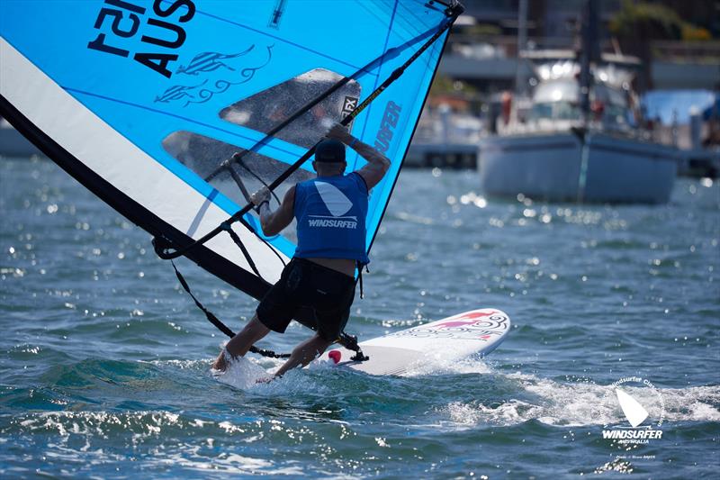 Vaikobi Windsurfer Class Australian National Championships day 4 photo copyright Shane Baker taken at Toronto Amateur Sailing Club and featuring the Windsurfing class