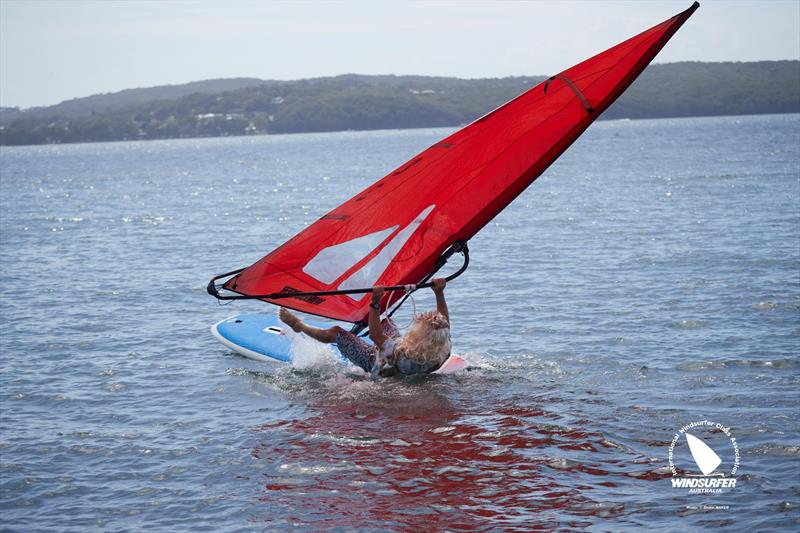 Vaikobi Windsurfer Class Australian National Championships day 5 photo copyright Shane Baker taken at Toronto Amateur Sailing Club and featuring the Windsurfing class