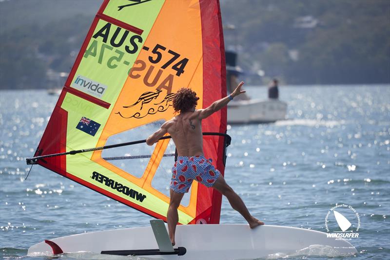 Vaikobi Windsurfer Class Australian National Championships day 5 photo copyright Shane Baker taken at Toronto Amateur Sailing Club and featuring the Windsurfing class