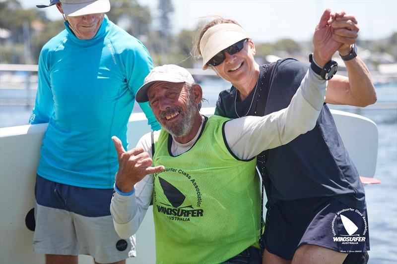 Andrew Dolly Divola at 2025 Vaikobi Windsurfer Class Australian Nationals - photo © Shane Baker