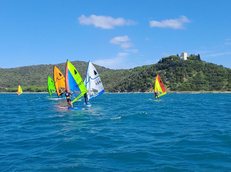 Windsurfer Class European Championships 2025 photo copyright Centro Velico Punta Ala taken at Centro Velico Punta Ala and featuring the Windsurfing class