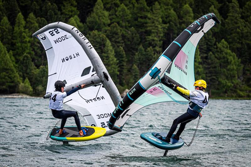 Left or right? Which shift are you going to take? - 2024 Formula Wing European Championships - photo © IWSA media/Sailing Energy