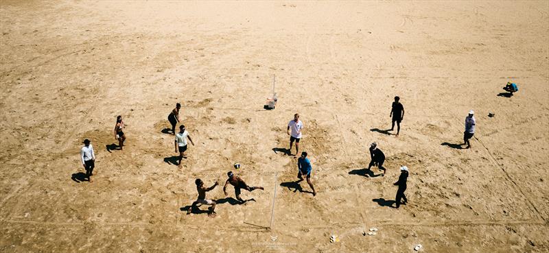 Volleyball on Pingtan beach - photo © IWSA media / Robert Hajduk