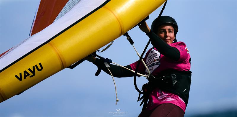 2024 Wingfoil Racing World Cup - Pianazza found a new gear with Oscar Leclair's wing photo copyright IWSA media / Robert Hajduk taken at  and featuring the Wing Foil class