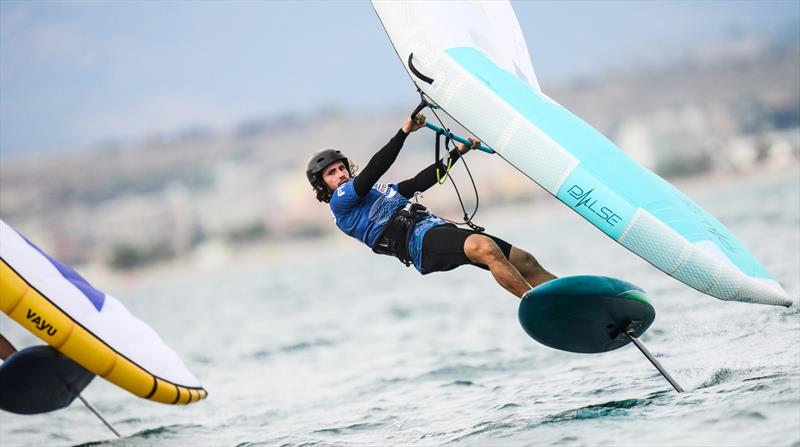 Rattotti was the early leader of the event - 2024 Wingfoil Racing World Cup Italy - photo © IWSA media / Robert Hajduk