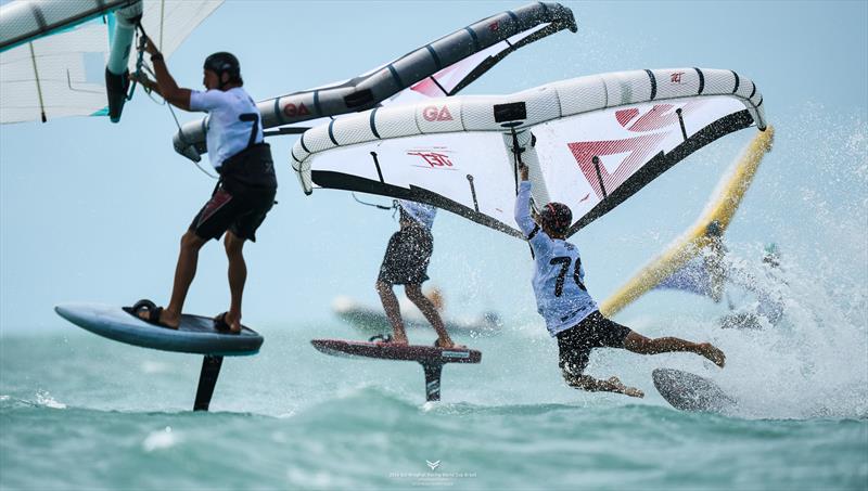 The battle on the water continues - 2024 WingFoil Racing World Cup Brazil - photo © IWSA media/ Robert Hajduk