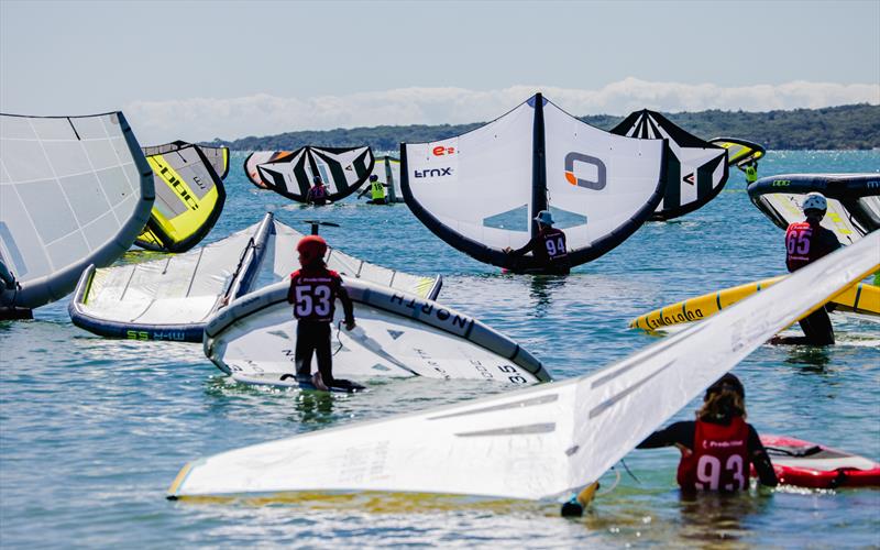 PredictWind Wingfoil National Championships. Wakatere Boating Club. Day 1 - Friday 7 March photo copyright Suellen Hurling taken at Wakatere Boating Club and featuring the Wing Foil class