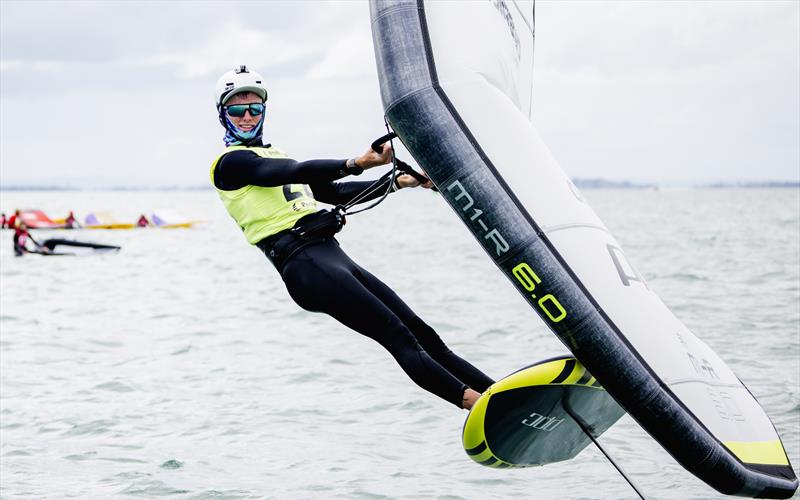 Sean Herbert - PredictWind Wingfoil National Championships. Wakatere Boating Club. Day 2 - Saturday 8 March - photo © Suellen Hurling