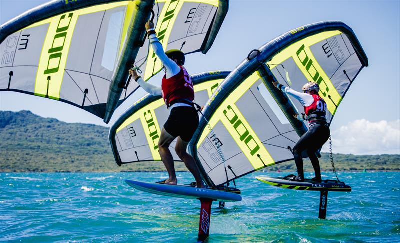 PredictWind Wingfoil National Championships. Wakatere Boating Club. Day 3 - Saturday 9 March photo copyright Suellen Hurling taken at Wakatere Boating Club and featuring the Wing Foil class