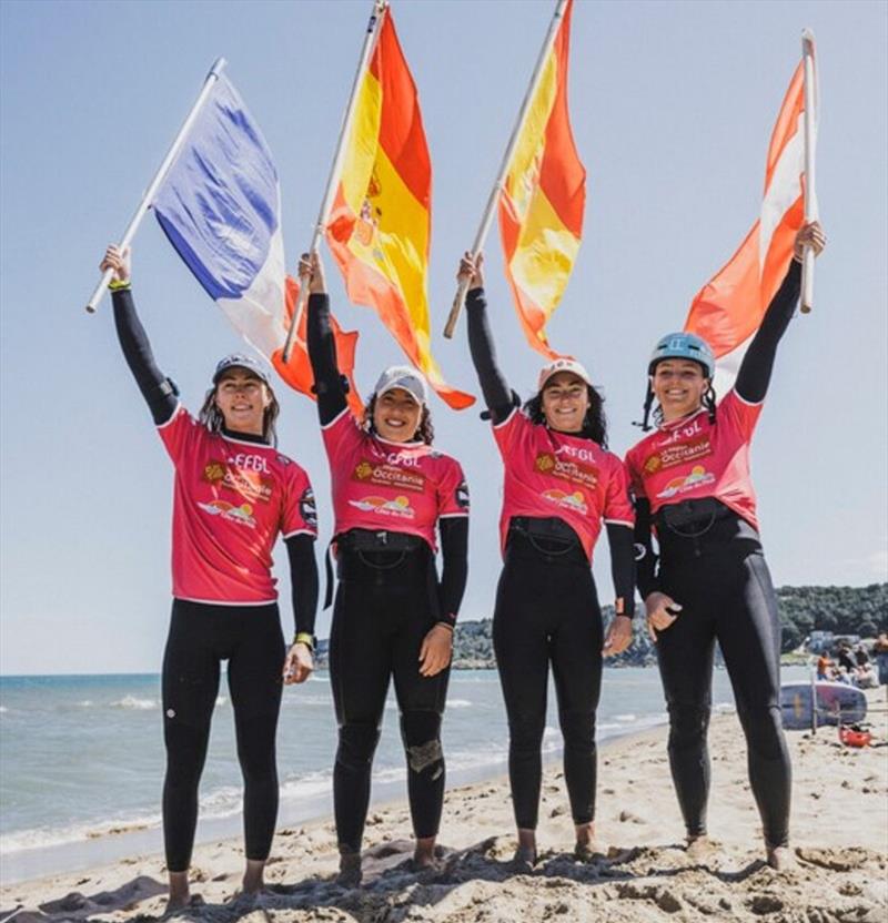 Kylie Belloeuvre, Mar De Arce, Nia Suardiaz, Viola Lippitsch - GWA Wingfoil World Tour FreeFly-Slalom - photo © Lukas K Stiller