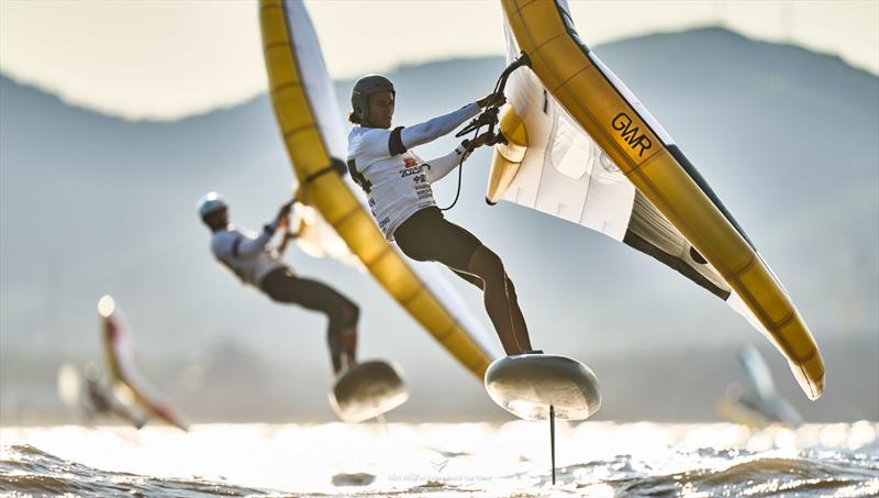Alessandro Jose Tomasi [ITA] is looking to repeat his win from Istanbul - 2025 WingFoil Racing World Cup China - Day 3 - photo © IWSA media / Robert Hajduk