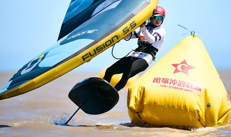 Alessandro Jose Tomasi [ITA] is looking to repeat his win from Istanbul - 2025 WingFoil Racing World Cup China - Day 4 - photo © IWSA media / Robert Hajduk