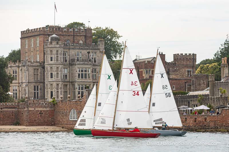 XODs off Brownsea Castle on Bournemouth Digital Poole Week 2024 Day 4 - photo © David Harding / www.sailingscenes.com