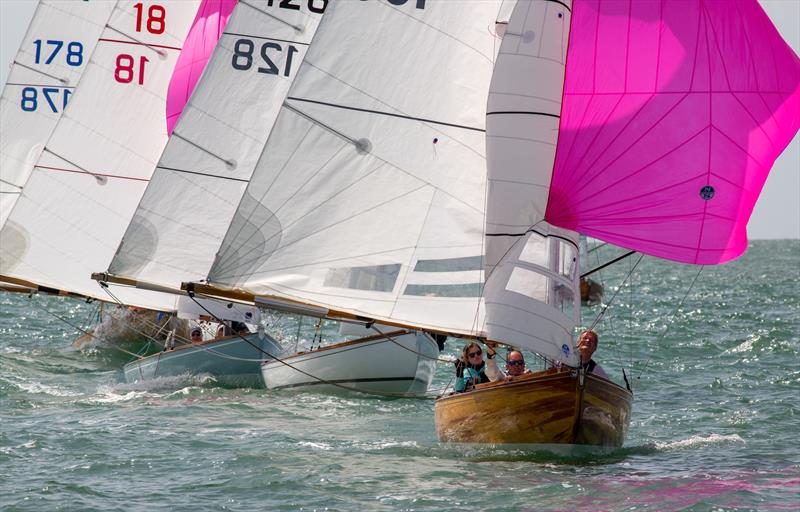 XOD fleet on Day 7 of Cowes Week 2025 photo copyright Martin Augustus / www.sailingimages.co.uk taken at Cowes Combined Clubs and featuring the XOD class