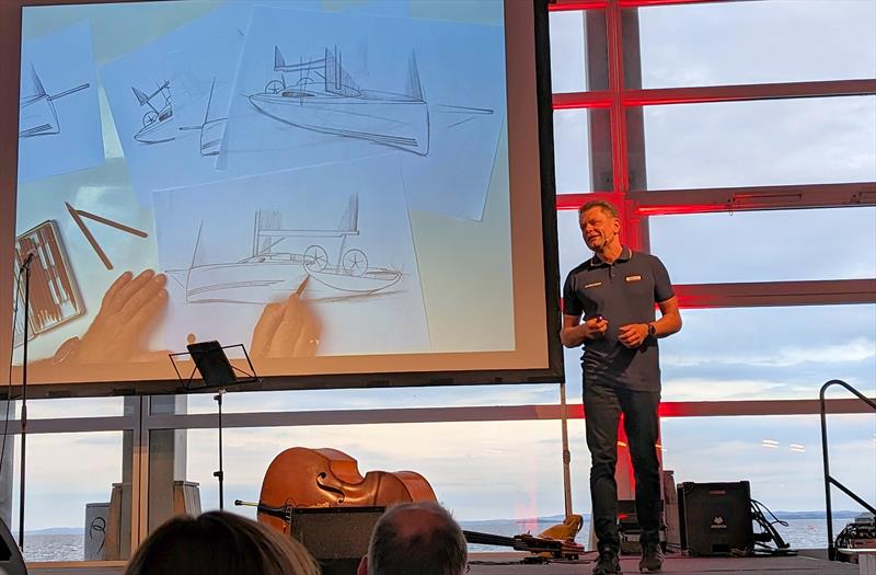 X-Yachts CEO Kræn Brinck Nielsen unveiled the intention to design a new racing yacht to win the 2025 ORC World Championship during the X-Yachts Gold Cup 2023 photo copyright Mark Jardine taken at Sailing Aarhus and featuring the XR 41 class