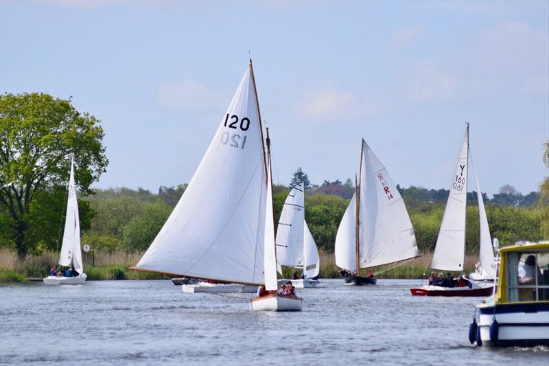 Discover Sailing day at Horning photo copyright Holly Hancock taken at Horning Sailing Club and featuring the Yare & Bure One Design class