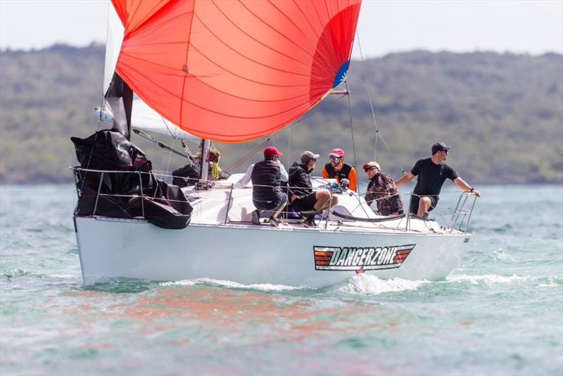 Danger Zone - 2023 North Sails Young 88 Owners Championship photo copyright LiveSailDie taken at Bucklands Beach Yacht Club and featuring the Young 88 class